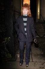 NICOLA ROBERTS at Daniel W. Fletcher Fashion Show in London 02/19/2022
