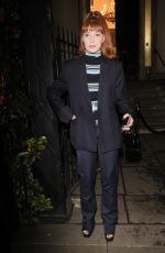 NICOLA ROBERTS at Daniel W. Fletcher Fashion Show in London 02/19/2022
