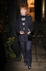 NICOLA ROBERTS at Daniel W. Fletcher Fashion Show in London 02/19/2022