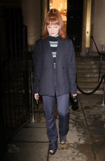NICOLA ROBERTS at Daniel W. Fletcher Fashion Show in London 02/19/2022