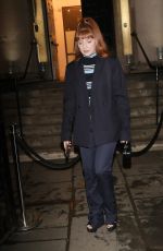 NICOLA ROBERTS at Daniel W. Fletcher Fashion Show in London 02/19/2022