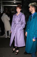 NICOLA ROBERTS at Mark Fast Fashion Show at London Fashion Week 02/18/2022