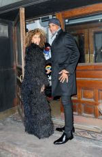 NICOLE ARI PARKER Arrives at LaQuan Smith Show at New York Fashion Week 02/14/2022