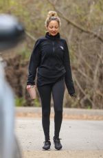 NICOLE RICHIE Out and About in Hollywood 02/21/2022