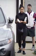NICOLE SCHERZINGER Leaves Personal Training Session in Los Angeles 02/03/2022