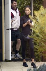 NICOLE SCHERZINGER Leaves Personal Training Session in Los Angeles 02/03/2022