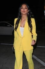 NICOLE SCHERZINGER Out for Dinner at Catch LA in West Hollywood 02/05/2022