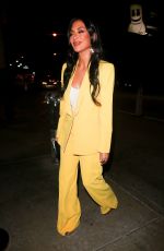 NICOLE SCHERZINGER Out for Dinner at Catch LA in West Hollywood 02/05/2022
