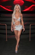 NIKITA DRAGUN Out Celebrates Her Birthday at MainRo in Hollywood 01/31/2022