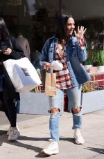 NIKKI and BRIE BELLA Out for Dinner and Shopping in Los Angeles 02/15/2022