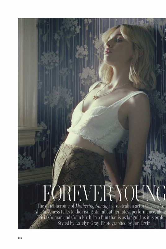 ODESSA YOUNG for Vogue Magazine, Australia February 2022