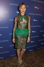 OLGA KURYLENKO at Ozwald Boateng Show at London Fashion Week 02/21/2022