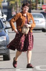OLIVIA COLMAN Out Shopping in Santa Monica 02/08/2022