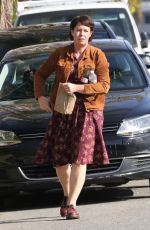 OLIVIA COLMAN Out Shopping in Santa Monica 02/08/2022