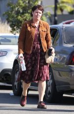 OLIVIA COLMAN Out Shopping in Santa Monica 02/08/2022