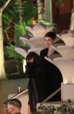 OLIVIA JADE and ISABELLA ROSE GIANNULLI Out for Dinner at Sunset Tower Hotel in West Hollywood 02/21/2022