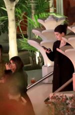 OLIVIA JADE and ISABELLA ROSE GIANNULLI Out for Dinner at Sunset Tower Hotel in West Hollywood 02/21/2022