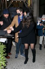 OLIVIA MUNN Heading to SNL Afterparty in New York 02/26/2022
