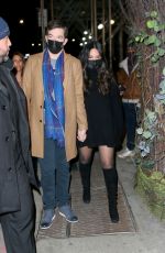OLIVIA MUNN Heading to SNL Afterparty in New York 02/26/2022