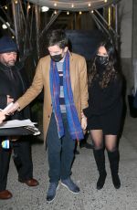 OLIVIA MUNN Heading to SNL Afterparty in New York 02/26/2022