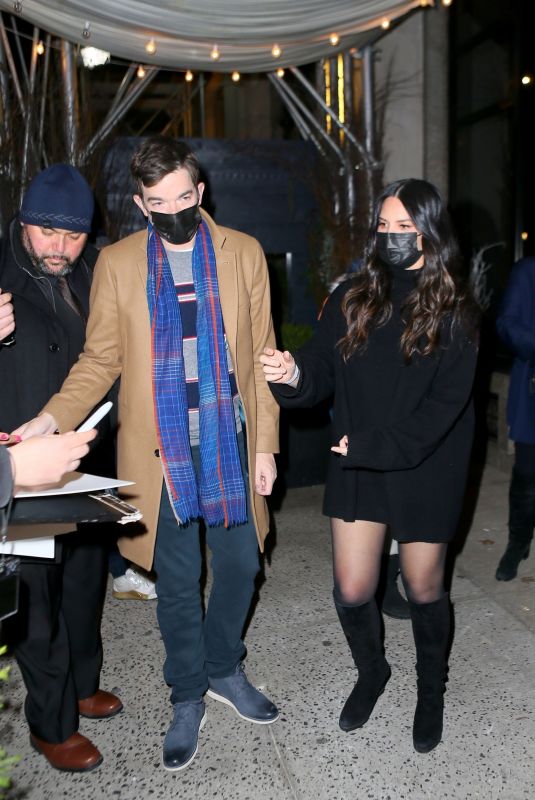 OLIVIA MUNN Heading to SNL Afterparty in New York 02/26/2022