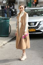 OLIVIA PALERMO Arrives at Patbo Fashion Show in New York 02/12/2022 