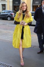 OLIVIA PALERMO Out and About in Milan 02/23/2022