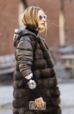 OLIVIA PALERMO Out and About in New York 02/06/2022