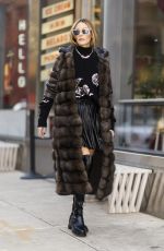 OLIVIA PALERMO Out and About in New York 02/06/2022