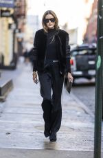 OLIVIA PALERMO Out and About in New York 02/10/2022