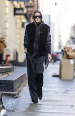 OLIVIA PALERMO Out and About in New York 02/10/2022