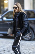 OLIVIA PALERMO Out and About in New York 02/10/2022