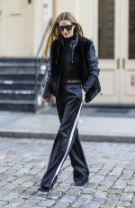 OLIVIA PALERMO Out and About in New York 02/10/2022