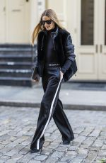 OLIVIA PALERMO Out and About in New York 02/10/2022