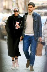OLIVIA PALERMO Out for Coffee in New York 02/11/2022