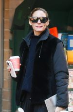 OLIVIA PALERMO Out for Coffee in New York 02/11/2022