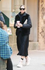 OLIVIA PALERMO Out for Coffee in New York 02/11/2022