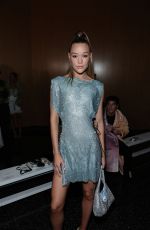 OLIVIA PONTON at Christian Cowan Fashion Show in New York 02/11/2022