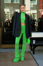 OLIVIA PONTON at Herve Leger Show at New York Fashion Week 02/11/2022