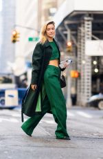 OLIVIA PONTON Out and About in New York 02/09/2022