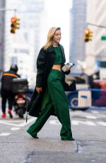 OLIVIA PONTON Out and About in New York 02/09/2022