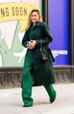 OLIVIA PONTON Out and About in New York 02/09/2022