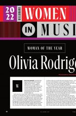 OLIVIA RODRIGO in Billboard