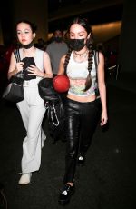 OLIVIA RODRIGO Leaves Super Bowl at SoFi Stadium in Inglewood 02/13/2022