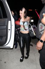 OLIVIA RODRIGO Leaves Super Bowl LVI at SoFi Stadium in Inglewood 02/13/2022