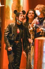 OLIVIA RODRIGO Out in Disneyland 02/17/2022