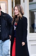 OLIVIA WILDE Out for Lunch with a Friend in London 02/14/2022