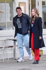 OLIVIA WILDE Out for Lunch with a Friend in London 02/14/2022
