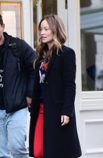 OLIVIA WILDE Out for Lunch with a Friend in London 02/14/2022