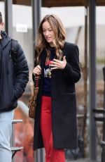OLIVIA WILDE Out for Lunch with a Friend in London 02/14/2022